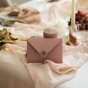 Hand-Dyed Cheesecloth Table Runner: Double Gauze Cotton Wedding Decor