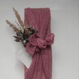 Hand-Dyed Gauze Furoshiki: Reusable Eco-Friendly Gift Wrap image 3
