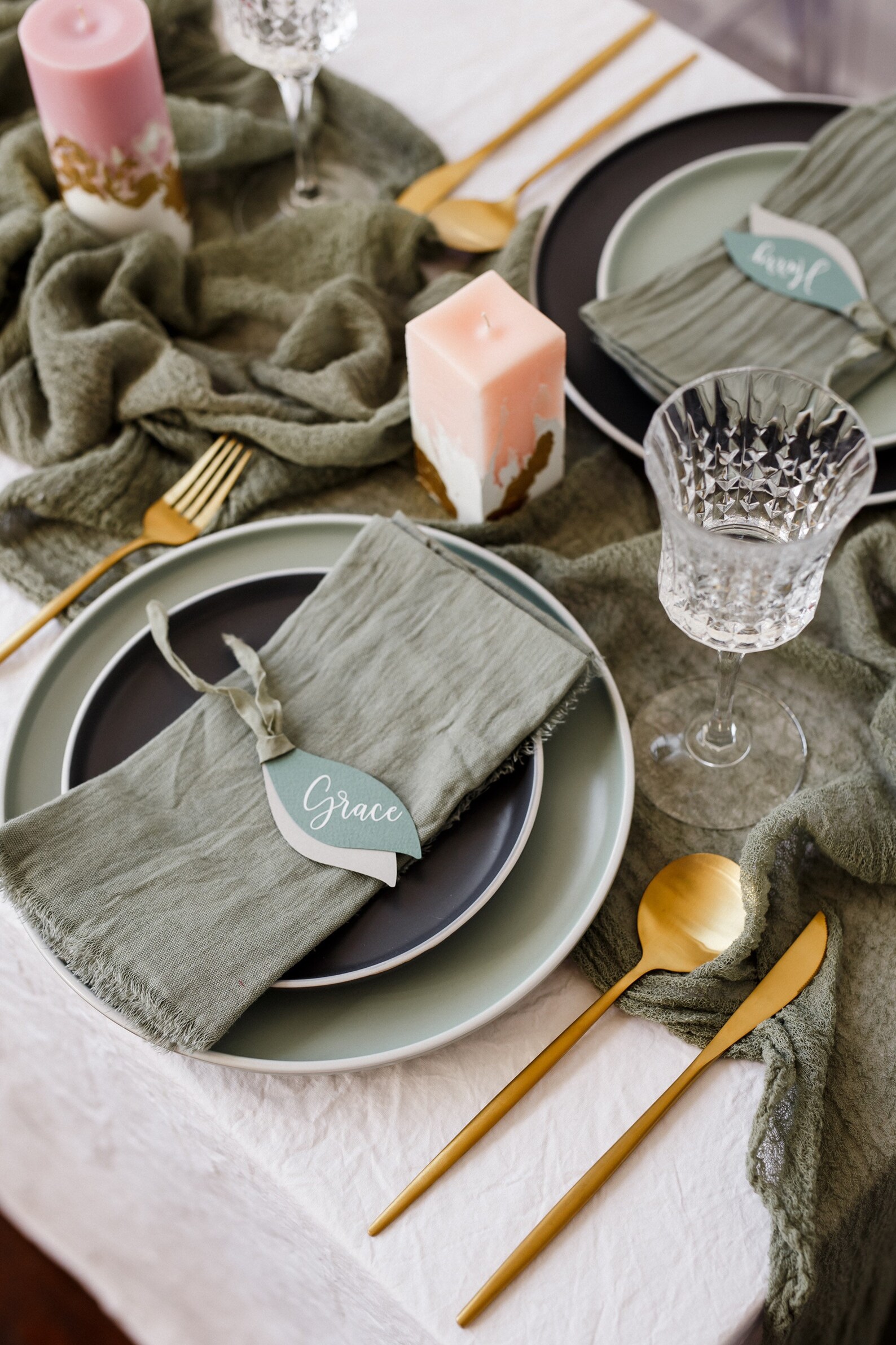 SAGE GREEN Cotton Napkins Reusable Napkins Dinner Napkins Etsy