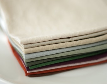 French linen napkins / Washed linen napkins / Rental friendly / Easter napkins / Everyday cloth napkins / Unpaper napkins