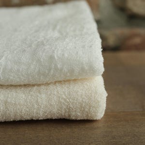 Hand Dyed Cotton Gauze Table Runner, Rustic Wedding Arch Decor, Ivory Cheesecloth Decor image 16