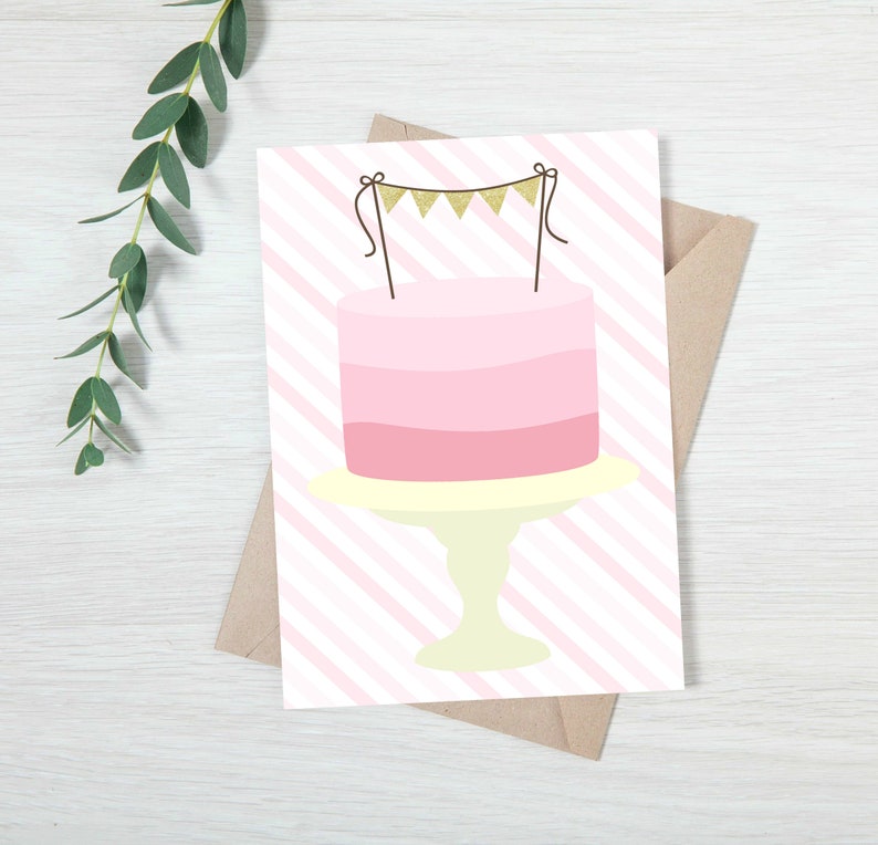 EDITABLE Have Your Cake and Eat It Two Invitation Girl 2nd Etsy