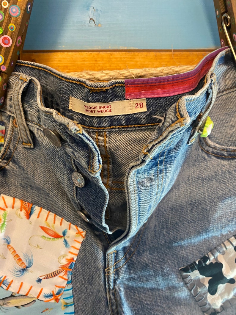 Whetherly Delon Button Fly Shorts In Medium Venice Size 27