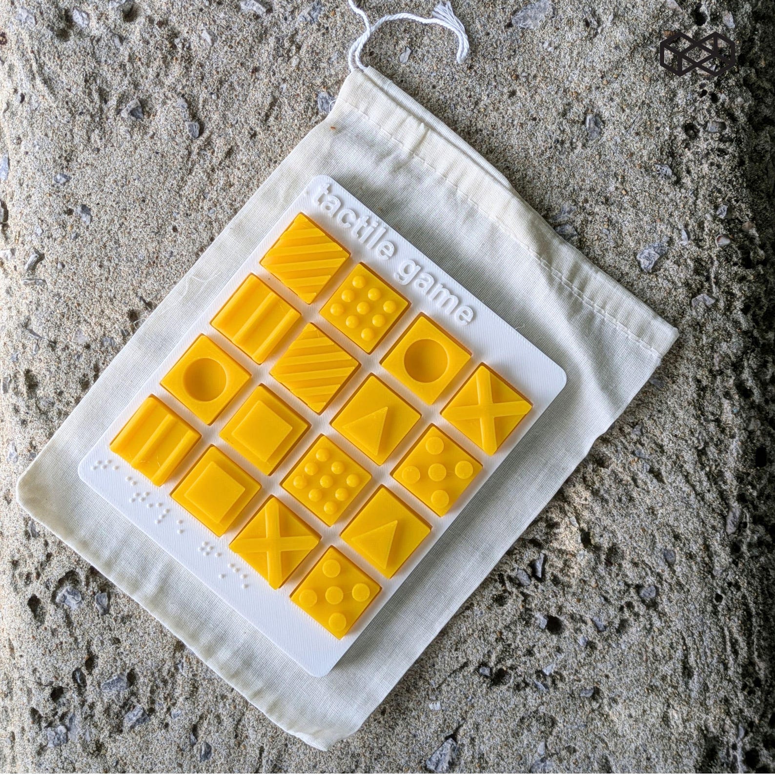 Tactile Memory Game – Sensory Matching Set for the Blind, Visually ...