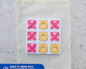 Tactile Tic Tac Toe Spiel | 3D Gedruckt für Blind Strategie Brettspiel