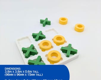 Juego de tres en raya adaptado para ciegos y estudiantes táctiles