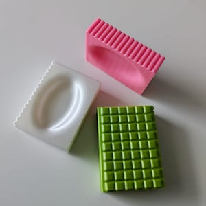 Multi-textured fidget toy, worry stone inspired