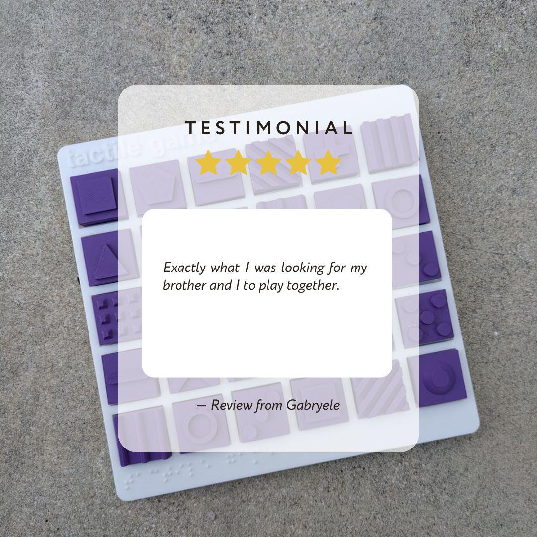 24-tile Tactile Memory Game: Sensory Matching for Tactile Learners - Etsy