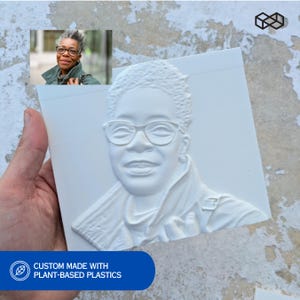 Custom made Tactile Photo Portraits for the Visually Impaired | Blind-Friendly Keepsake