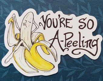 Cool Banana Vinyl Sticker | 2.16