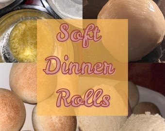 Receta de panecillos suaves para la cena
