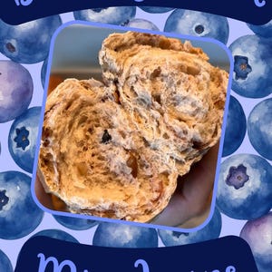 Recept på mini-bröd med blåbär och valnötter