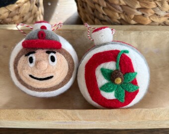 The Ohio State University - Double-sided ornament