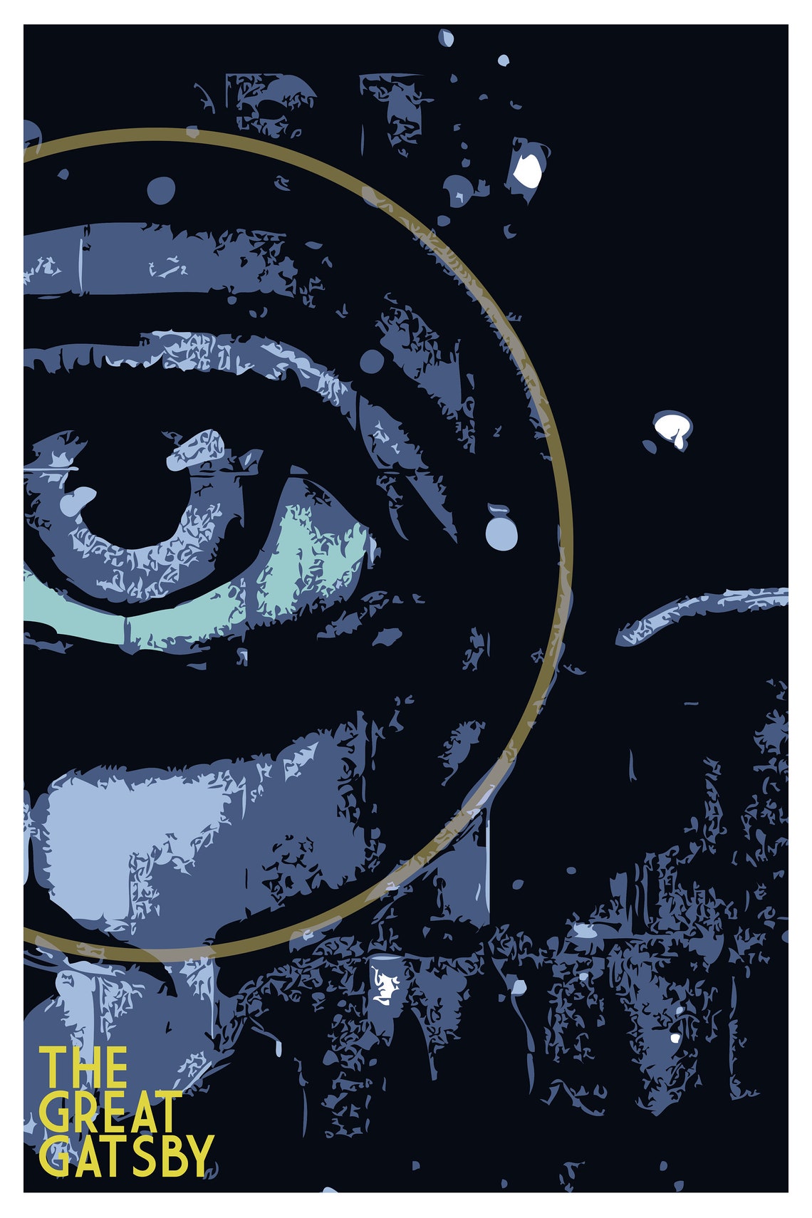 The Eyes of Dr. T.J. Eckleburg poster The Great Gatsby Etsy France