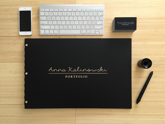 11x17 Landscape Matte Black Portfolio Case 11x17 Portfolio