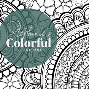 Adult Coloring Page, Printable Coloring Page, Adult Coloring Sheet, Kids Coloring Sheets, Digital Download, Coloring Pages, Mind Space Color