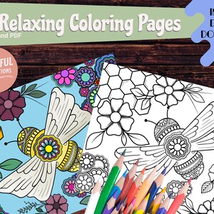 13 Adult Coloring Pages,Printable Coloring Pages,Kids Coloring Pages,Digital Coloring Book, Kids Coloring Sheets,13Hand Drawn Coloring Pages