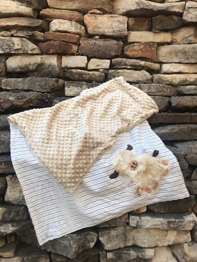 Personalized Highland Cow Buddy Blanket With Matching Highland Etsy