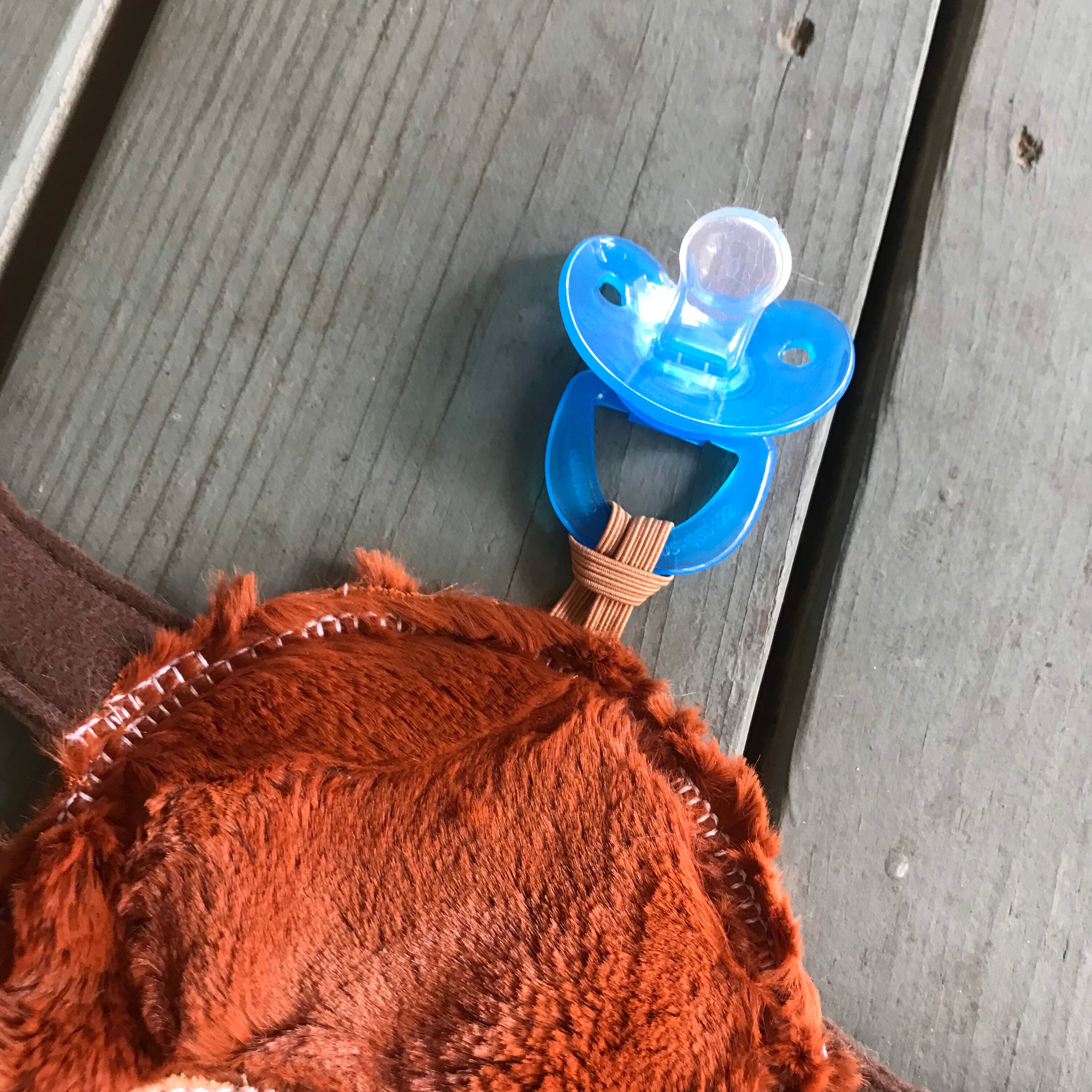 Highland Cow Pacifier Holder: Personalized Baby Lovey Gift - Etsy
