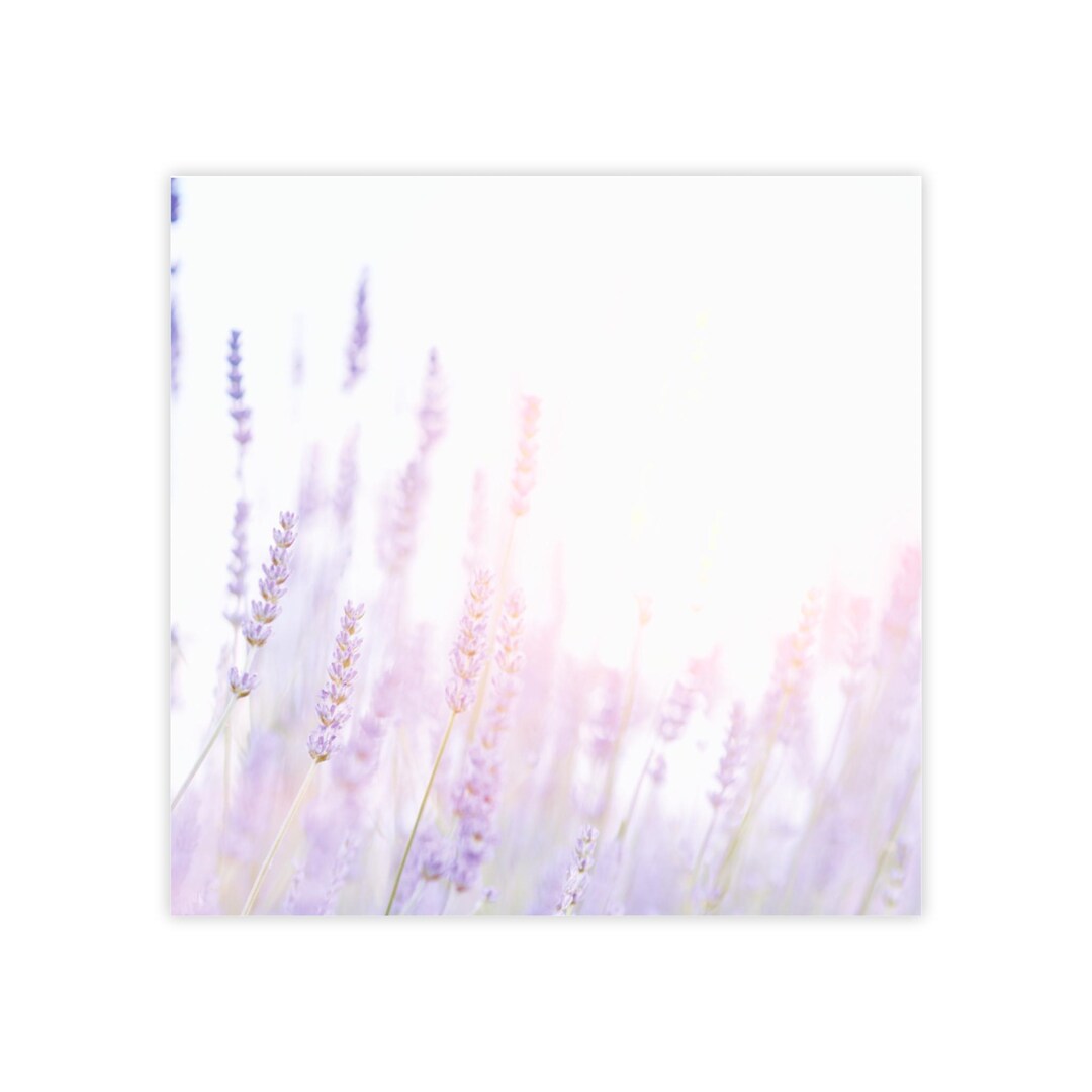 Lavander Note Lavender Field Post-it® Note Pad | Lavender Field Sticky Notes - Etsy