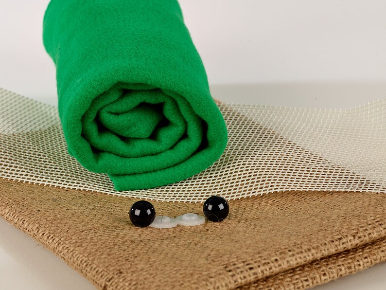 Proggy Mat Frog Rag Rug Kit Stuffed Animal Craft Kit Etsy UK