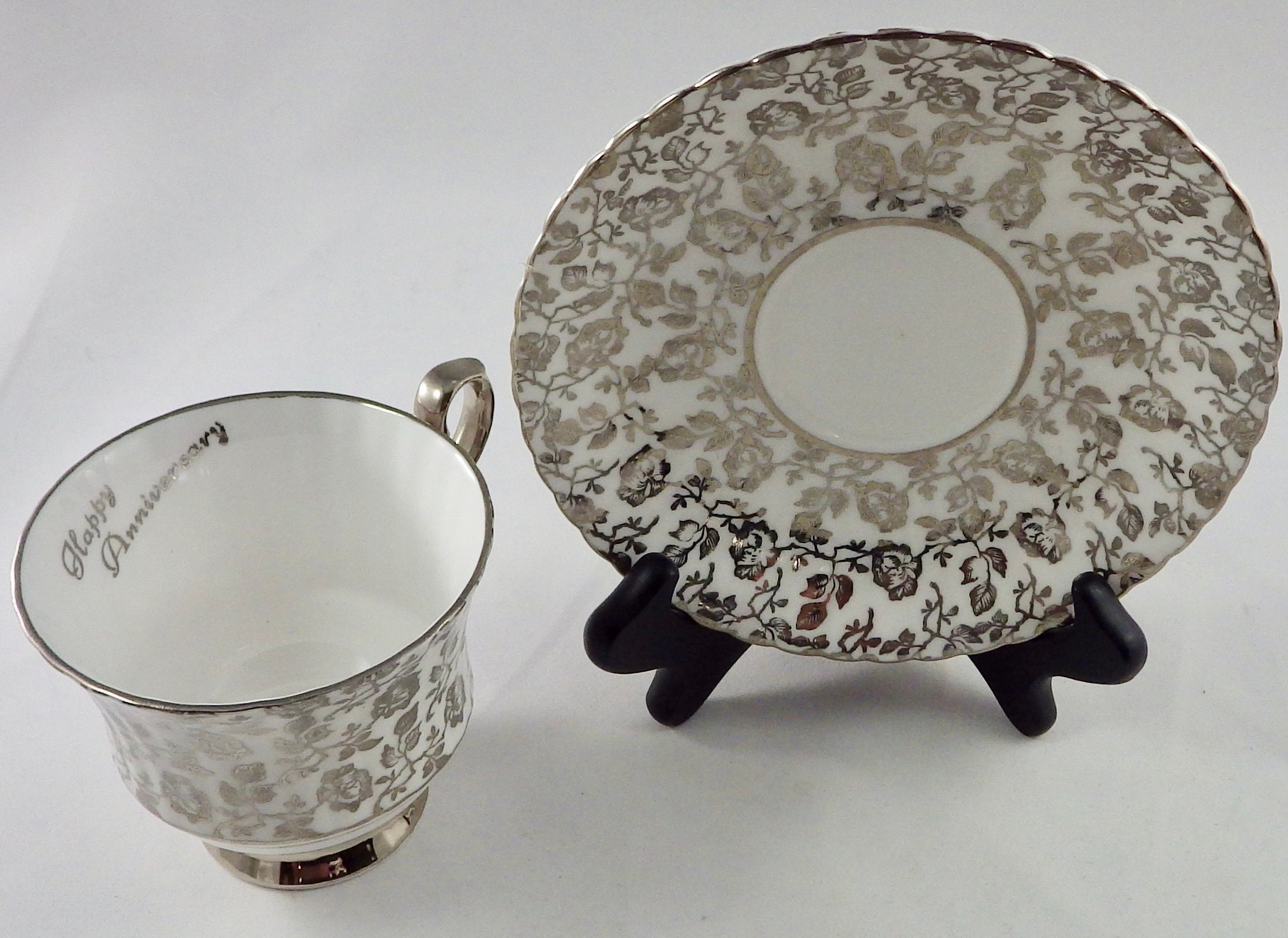 Royal Windsor Fine Bone China England Cup & Saucer Happy Etsy