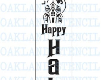 Resting Witch Face Sign Vinyl Stencil Halloween Stencil DIY Vinyl Stencil for Wood Sign DIY Wood Sign Kit Vinyl Stencil Halloween Sign Decal