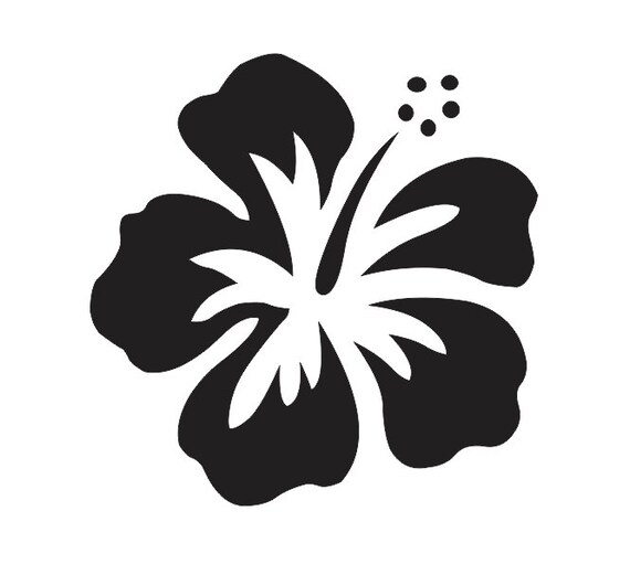 Hibiscus Flower 3 STENCIL For Painting Wood Signs Reusable Etsy Australia
