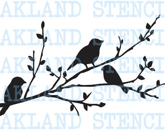 Magpie Bird Stencils Template Stencils Mold for DIY Art Album Card Making JJ