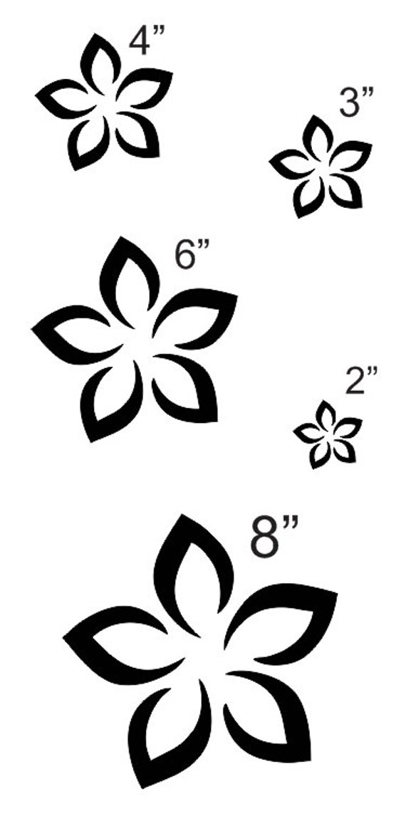 13+ Simple Flower Stencil