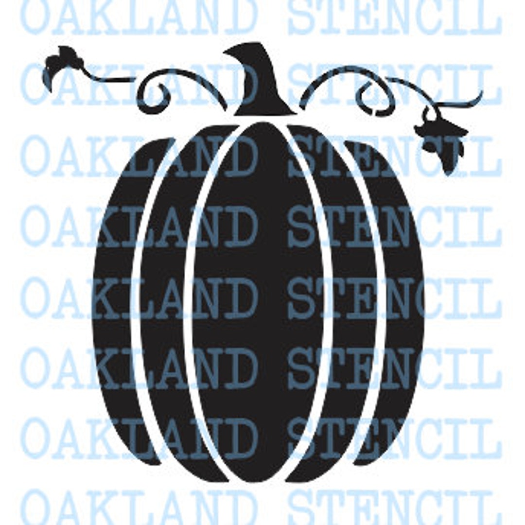 Pumpkin STENCIL Tall 7 Sizes 8 20 for Painting Signs Wood Walls