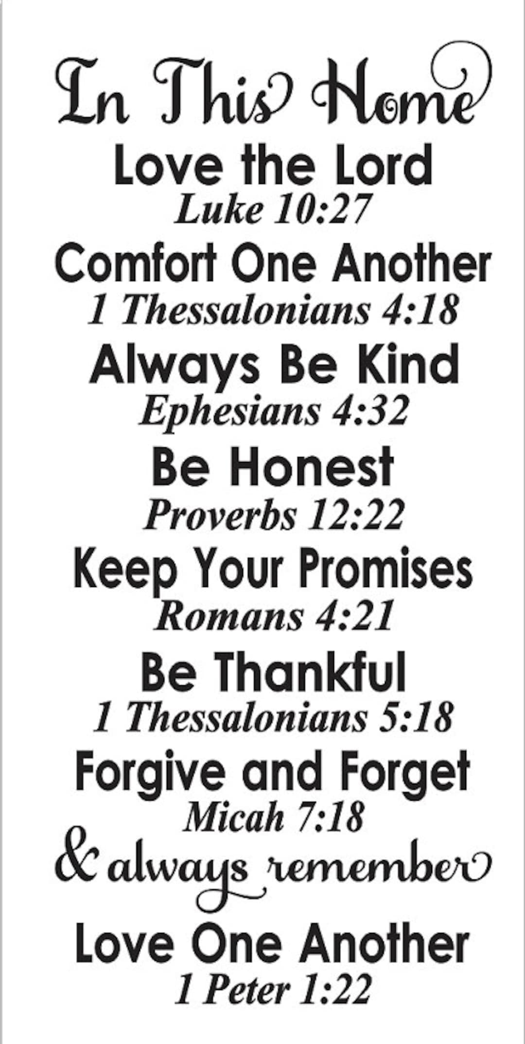 In This Home STENCIL Bible Verses Large 12x24 For Painting Signs Wood in-this-home-stencil-bible-verses-large-12x24-for-painting-signs-wood