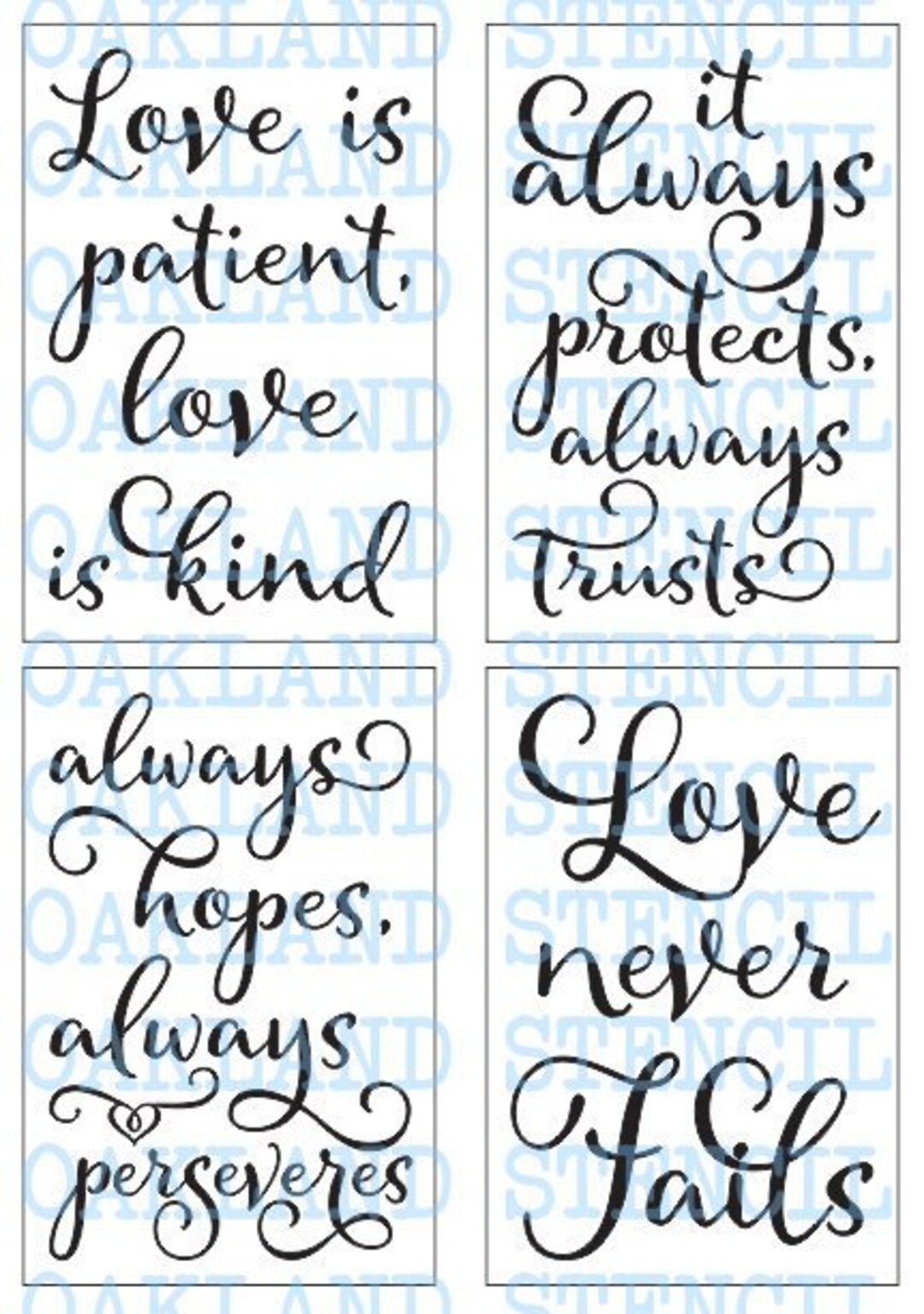 Love Is Patient STENCIL Wedding Set For Painting Wood Signs Etsy love-is-patient-stencil-wedding-set-for-painting-wood-signs-etsy