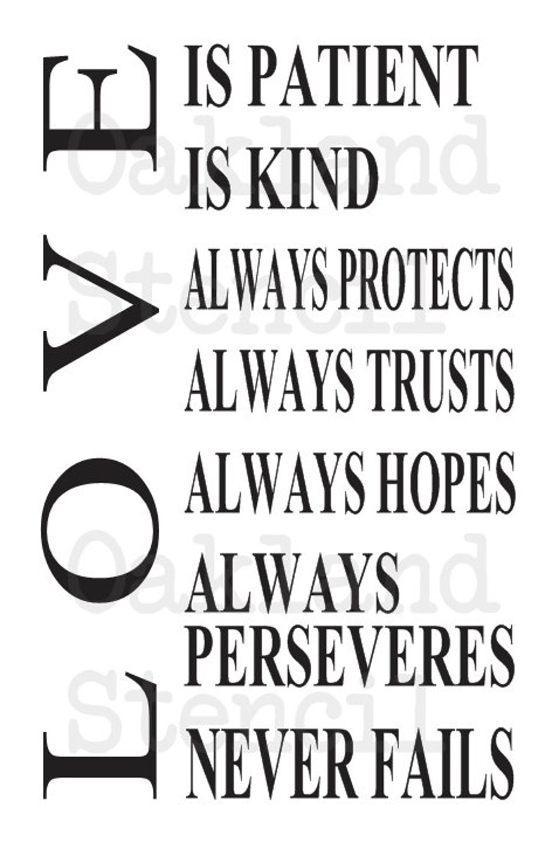 1 corinthians 13 4-7 the message image