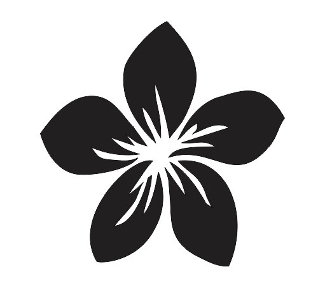 Stencil Plumeria Blossm Bordr 4in - 045285243001