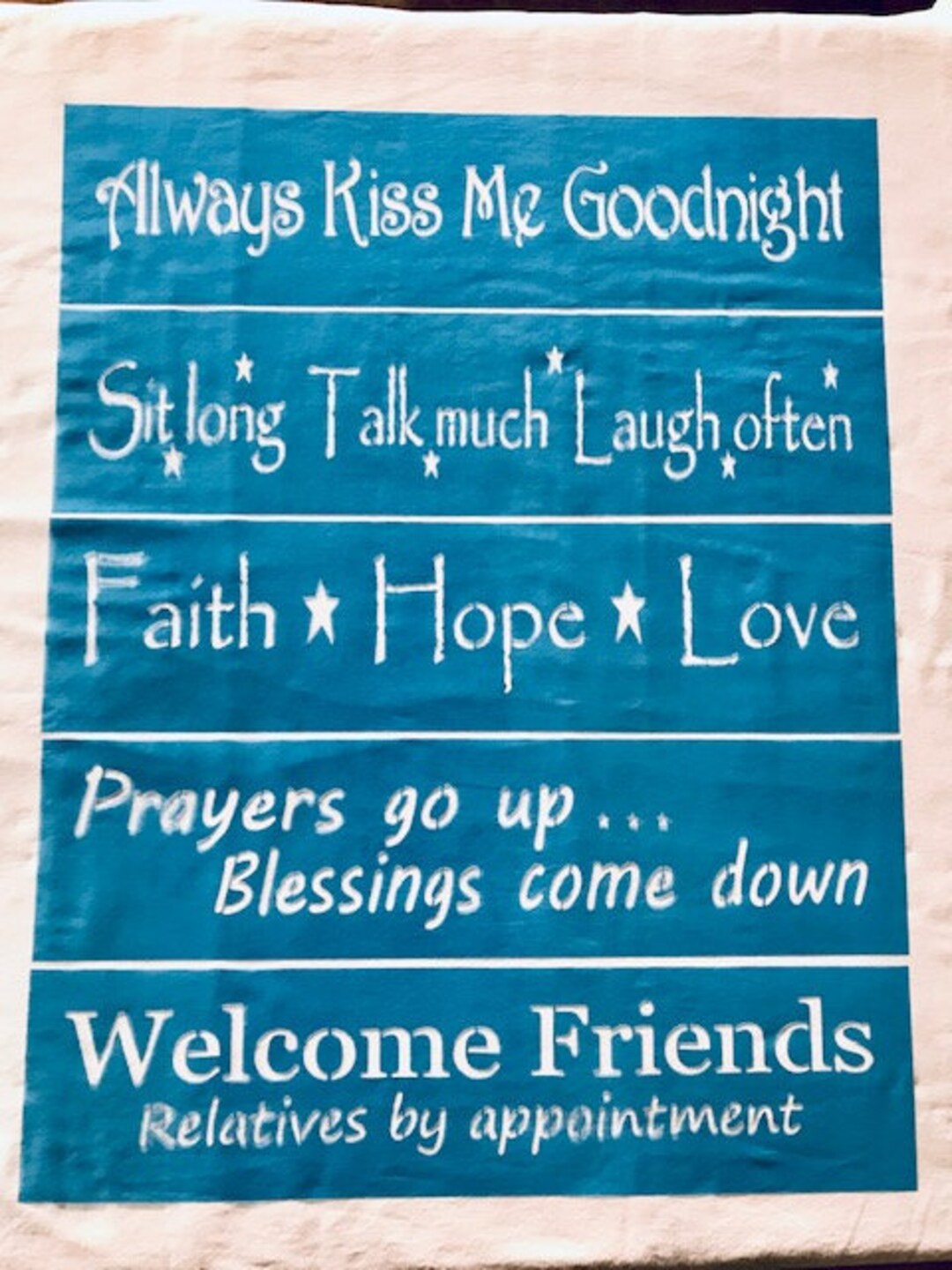 STENCIL Set for Wood Signs Painting Canvas Fabric Pallets Crafts Wall 2 ...