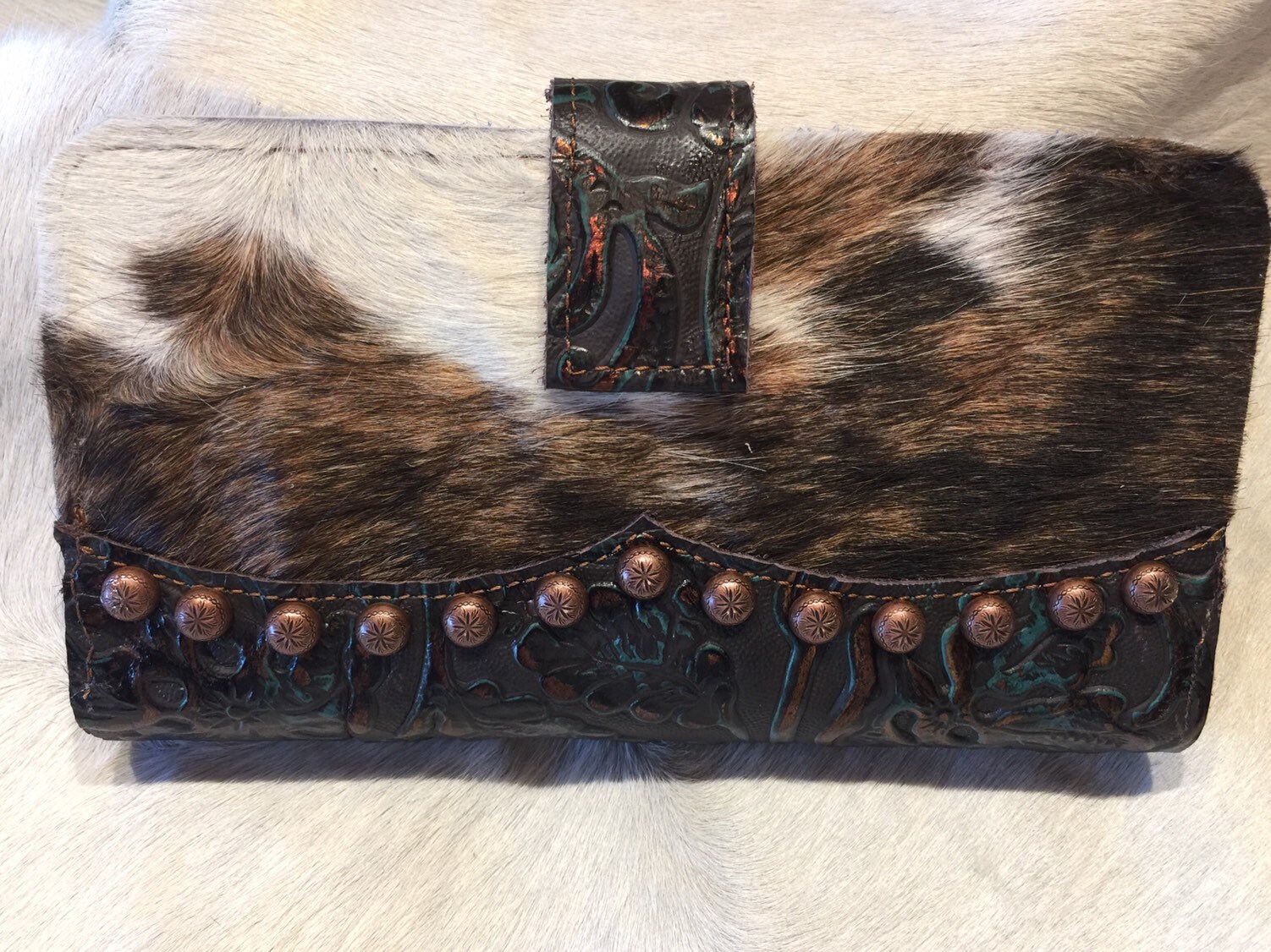 Ladies Custom Cowhide Wallet ENVÍO GRATUITO Etsy