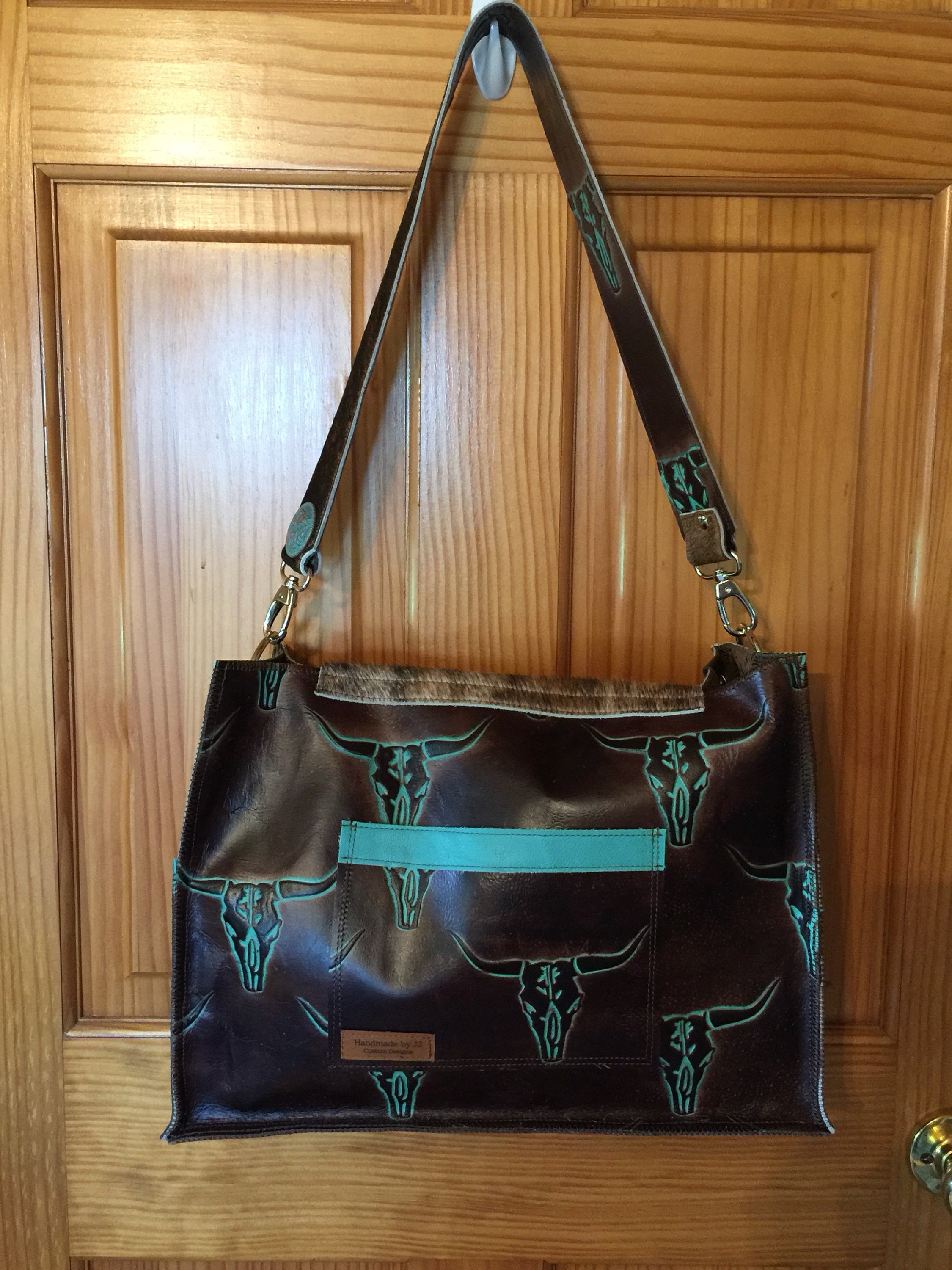 Extra Large Cowhide Tote
