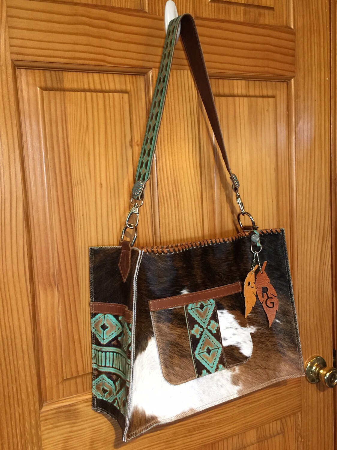 Extra Large Cowhide Tote