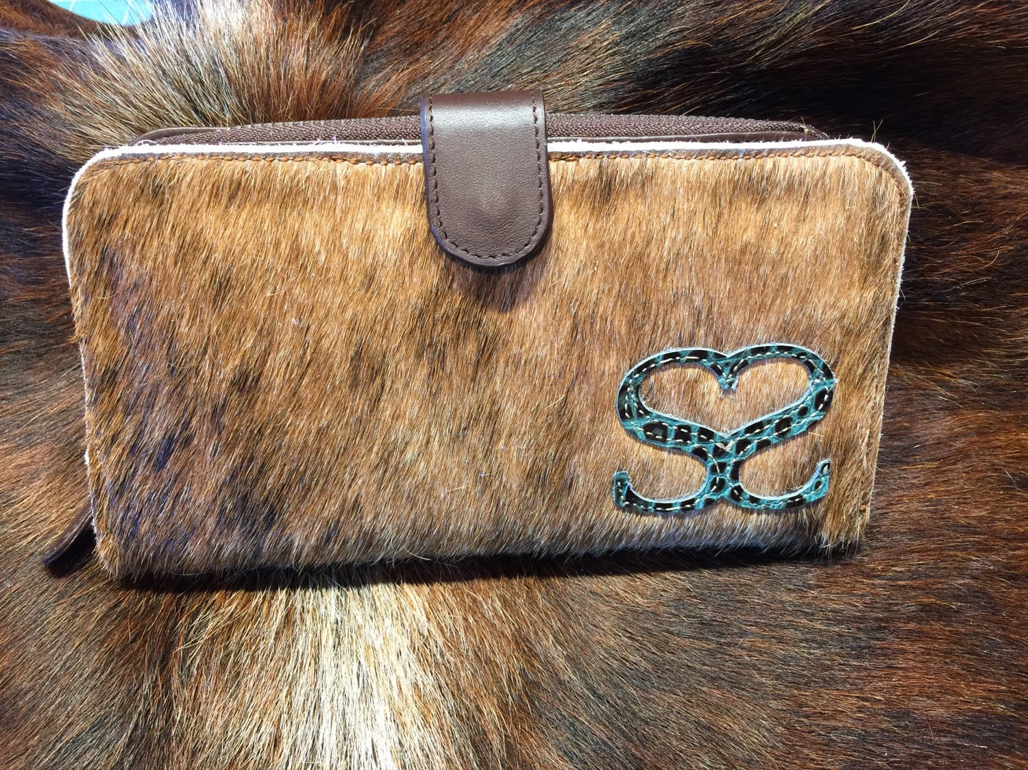 Ladies Custom Cowhide Wallet ENVÍO GRATUITO Etsy