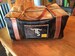 Large Cowhide and Leather Duffle Bag Custom Made to Order 
