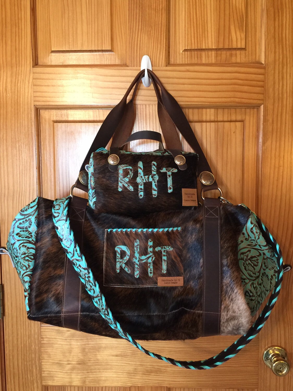 Duffle and Toiletry Bag Set with Extra Shoulder Strap