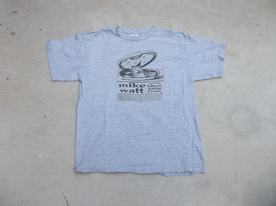 Vintage T-shirt Mike Watt and the Black gang crew… - image 5