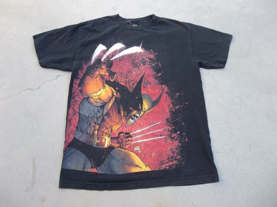 Vintage T-shirt Wolverine Marvel Mad Engine 2000s… - image 2