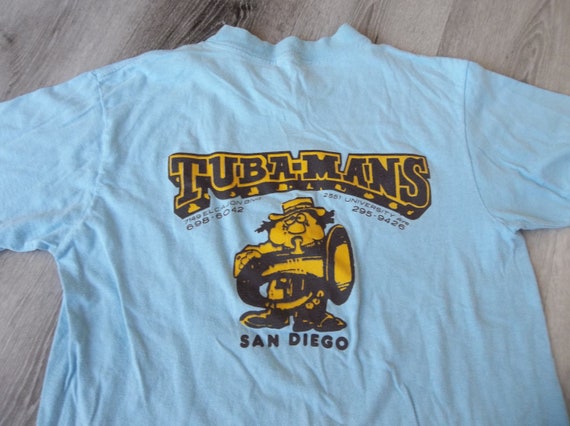 Vintage T-shirt Tuba-Mans Grandslam Restaurant Ba… - image 4