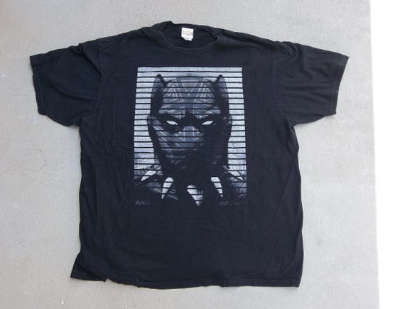 Vintage Black T-Shirt Black Panther Marvel  2000s… - image 4