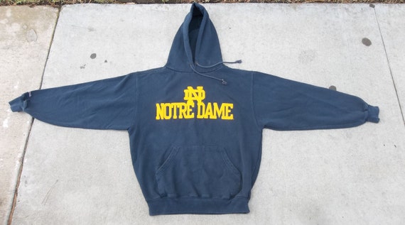 notre dame vintage sweatshirt