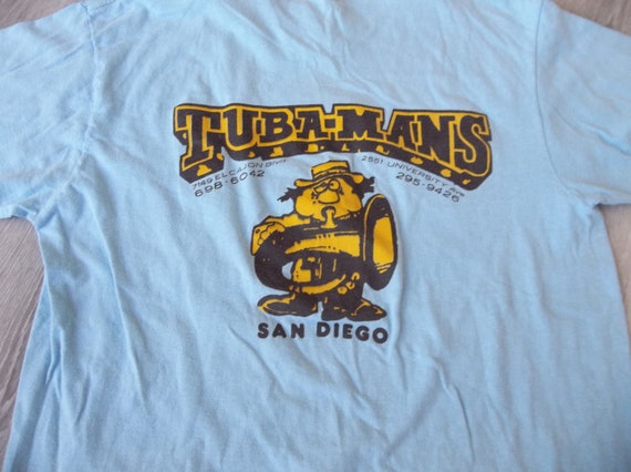 Vintage T-shirt Tuba-Mans Grandslam Restaurant Ba… - image 3