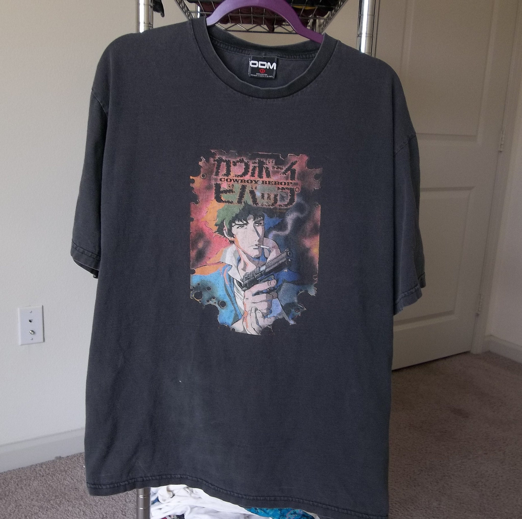 90s 00s cowboy bebop t-shirt