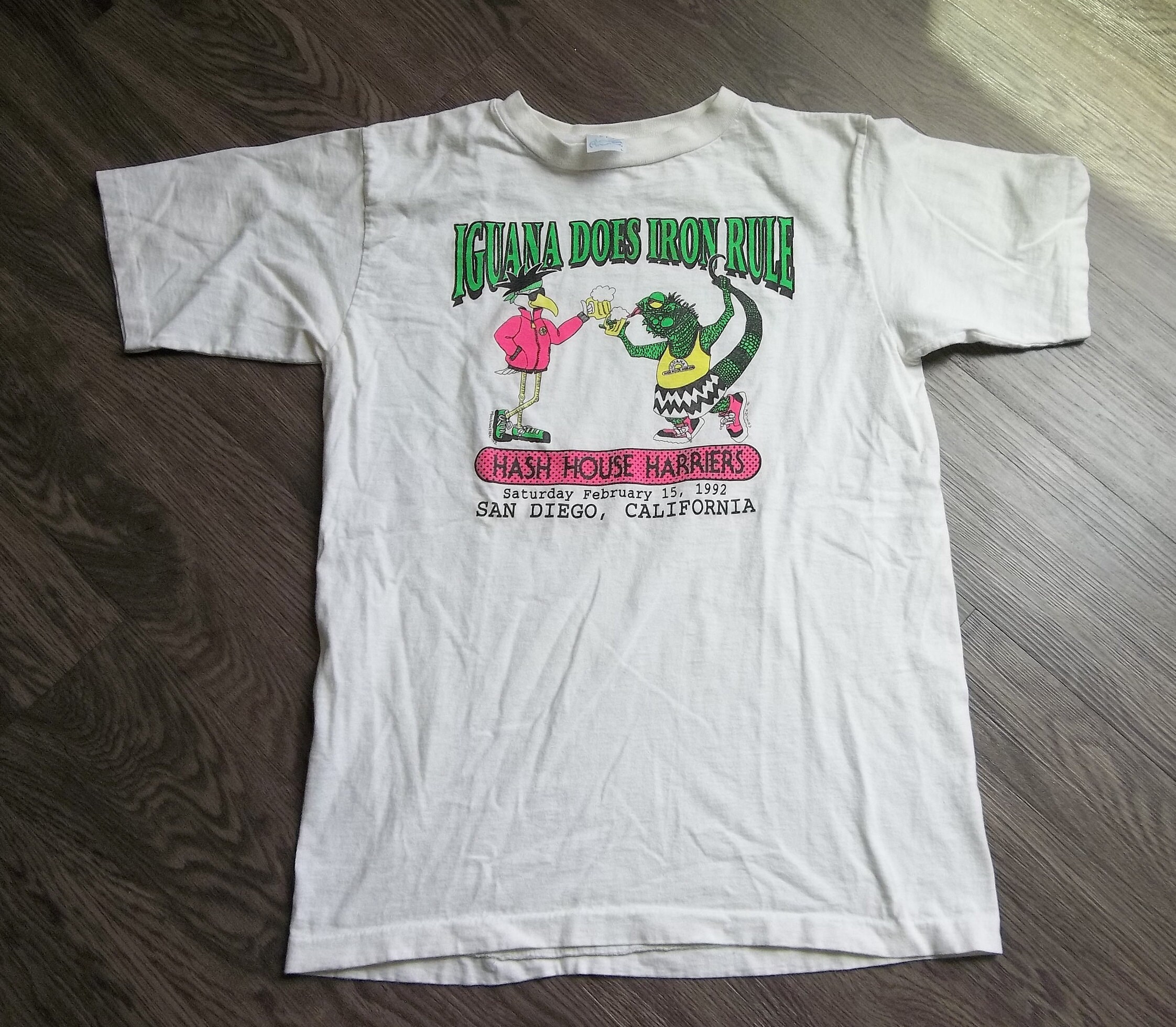 Vintage T-shirt House Hash Harriers 1990s San Diego